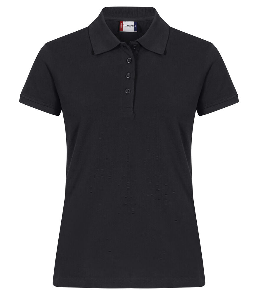 Heavy Premium Polo Women von Clique – White