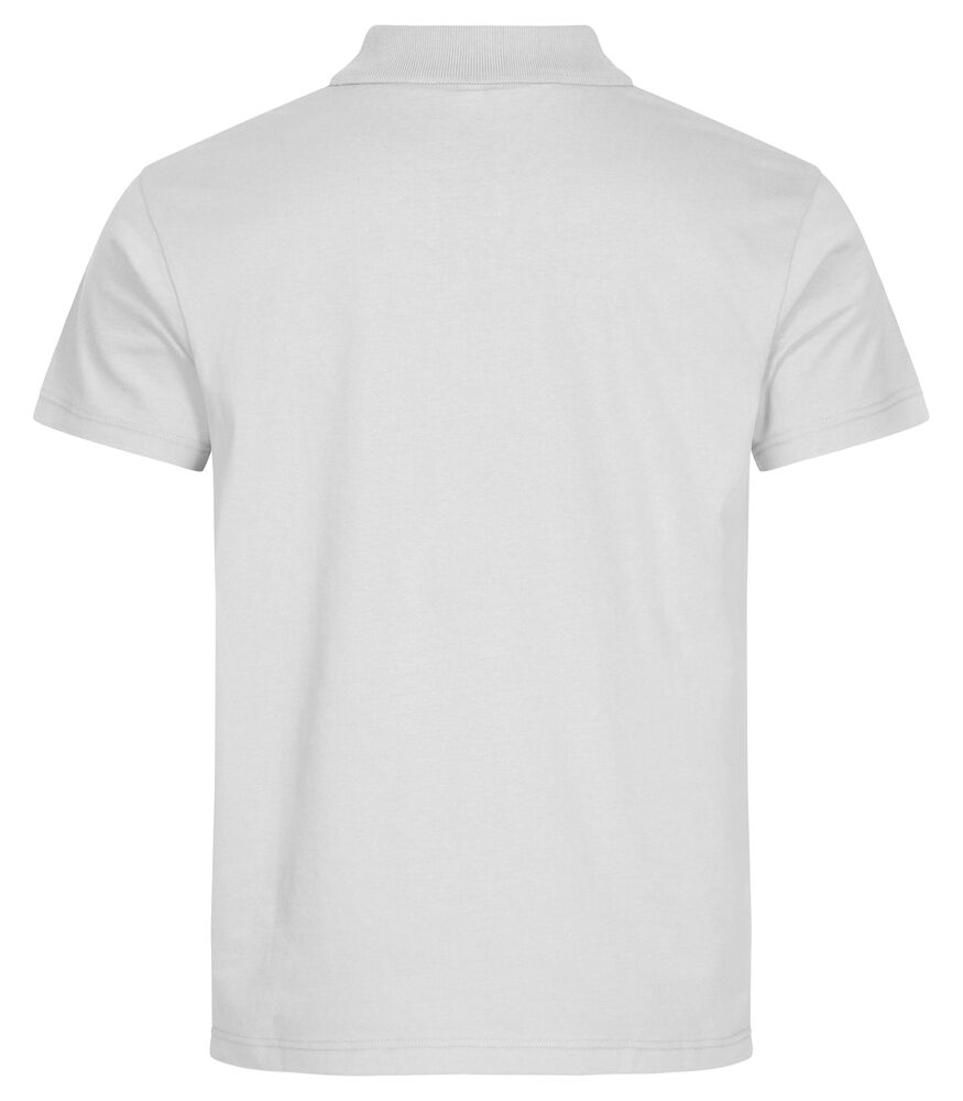 Single Jersey Polo von Clique – White