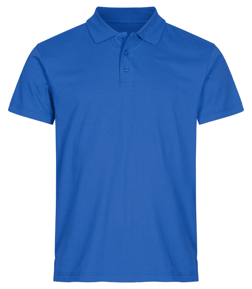 Single Jersey Polo von Clique – White