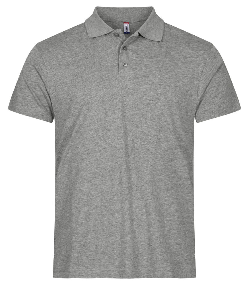 Single Jersey Polo von Clique – White