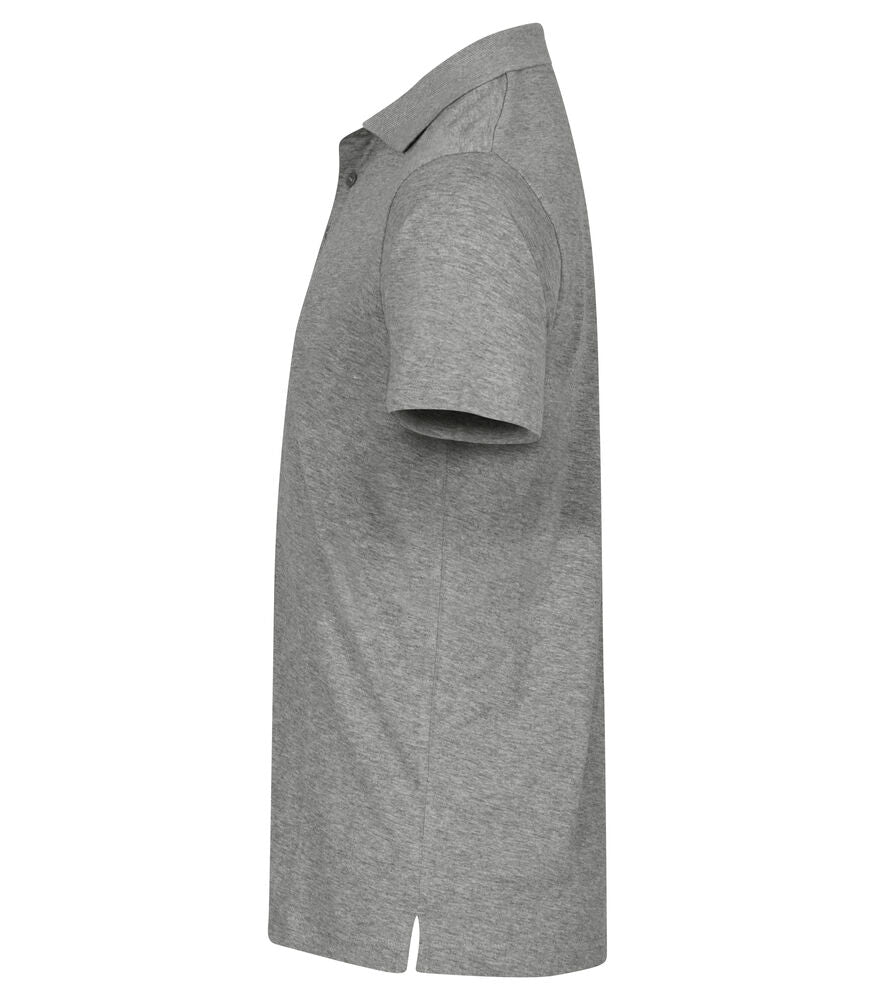 Single Jersey Polo von Clique – White