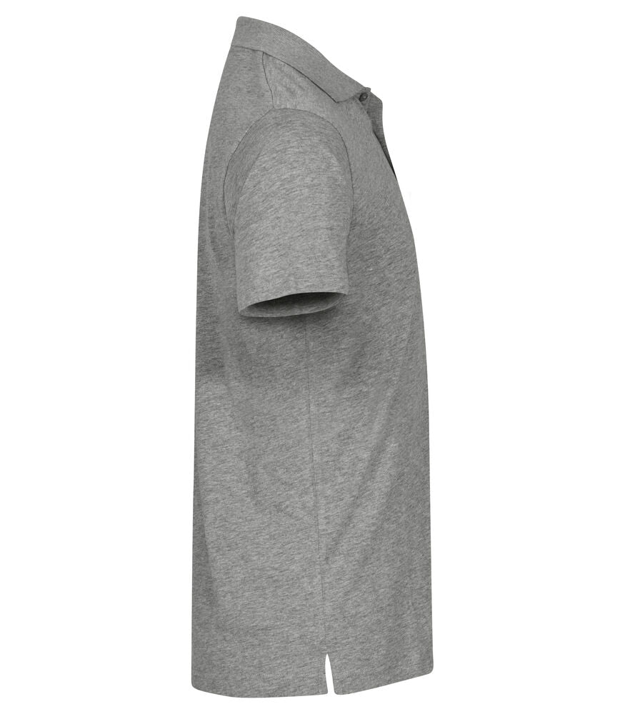 Single Jersey Polo von Clique – White