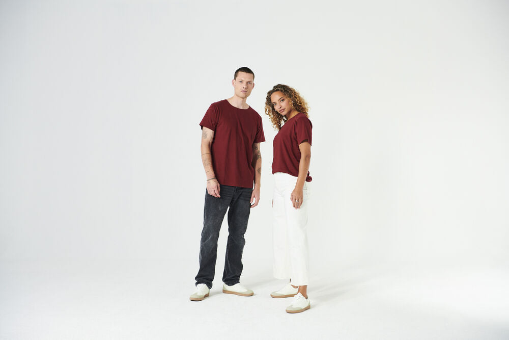 Basic-T Loose Fit von Clique – White