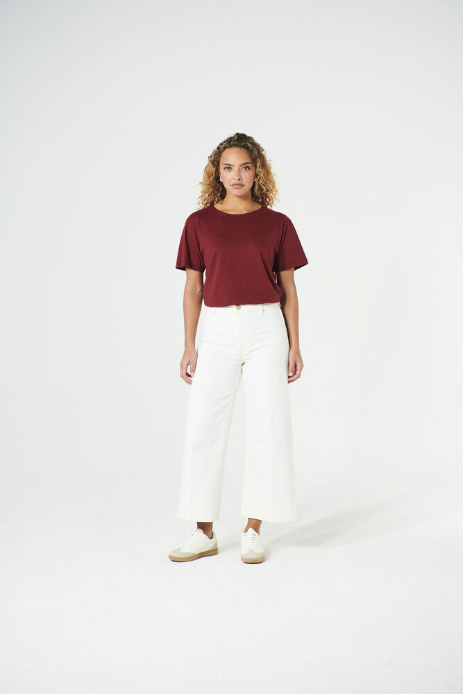 Basic-T Loose Fit von Clique – White