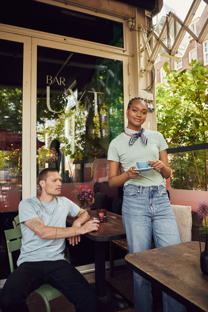 Basic-T Women von Clique – White