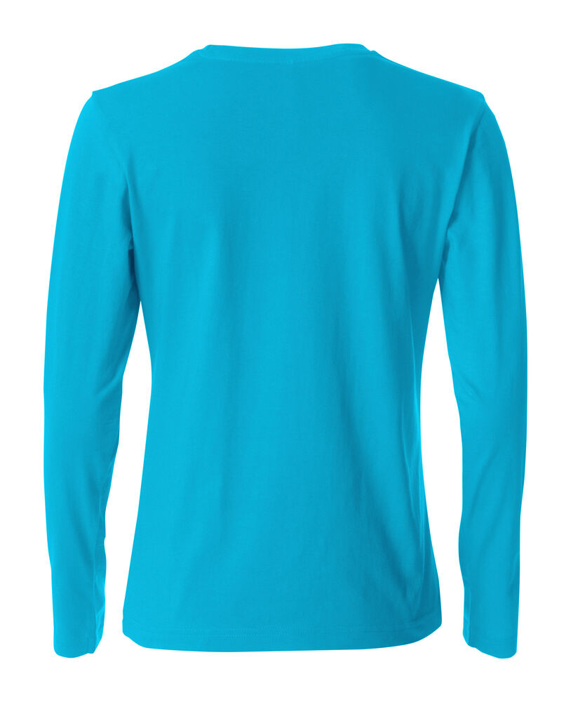 Basic-T L/S Women von Clique – White