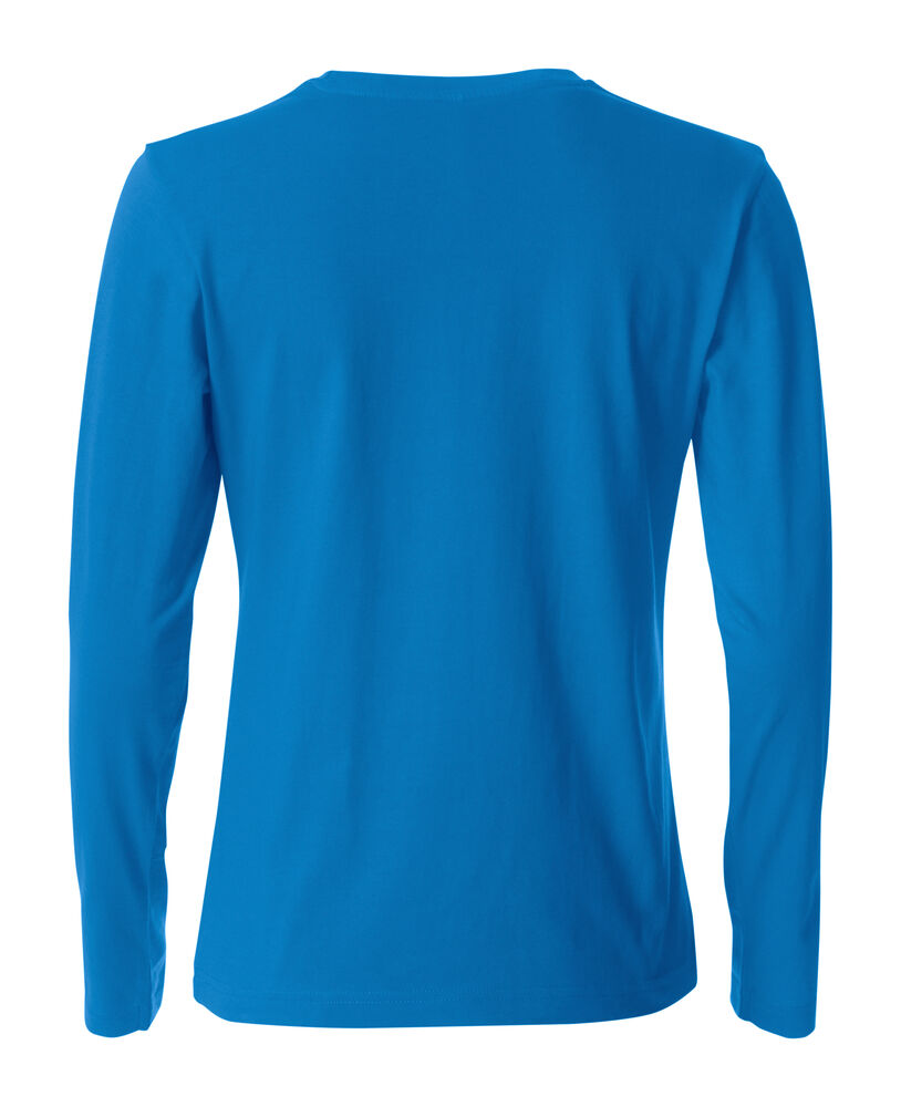 Basic-T L/S Women von Clique – White