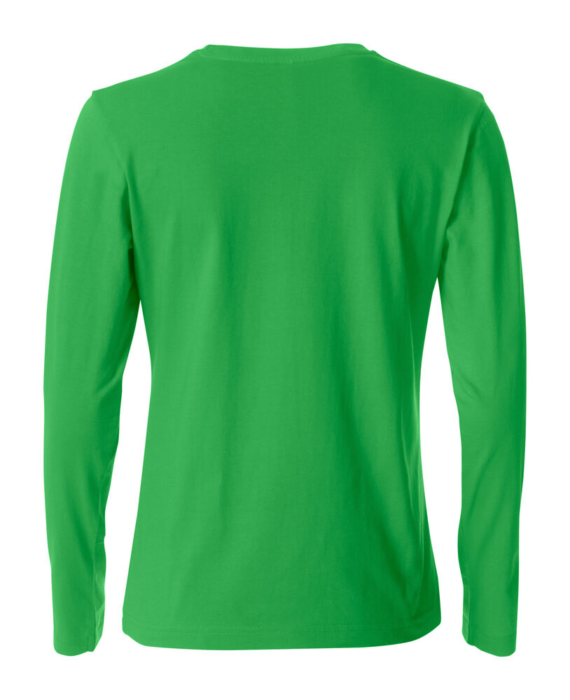 Basic-T L/S Women von Clique – White