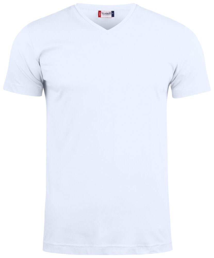 Basic-T V-Neck von Clique – White