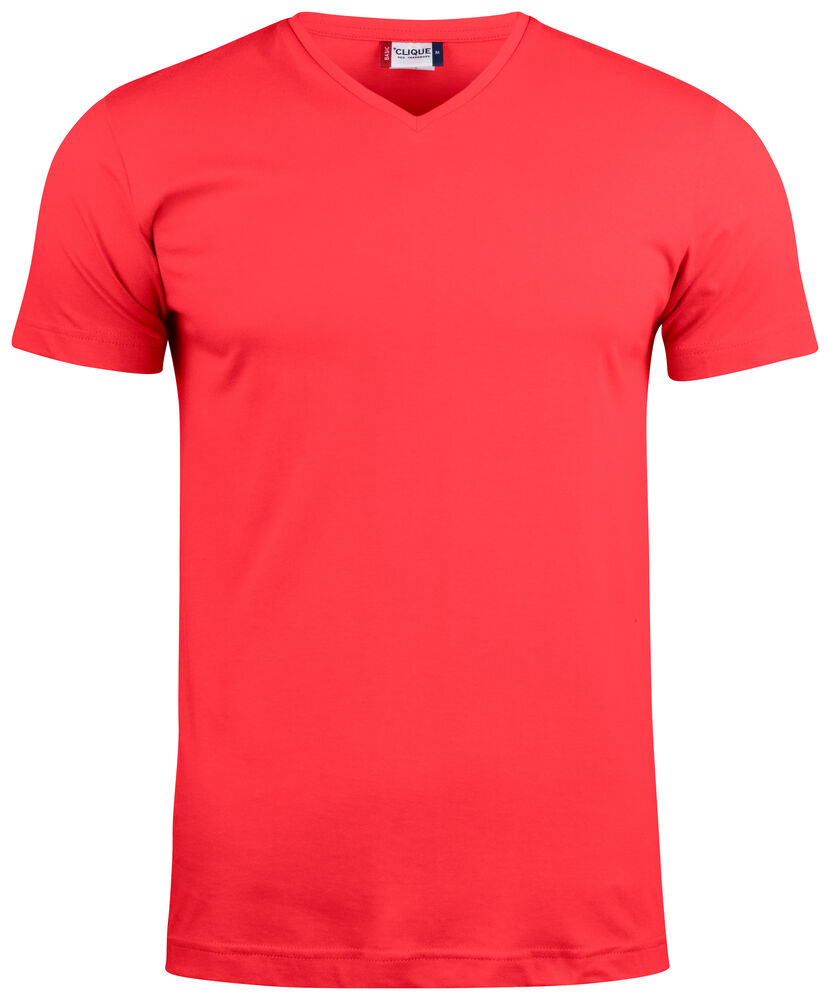 Basic-T V-Neck von Clique – White