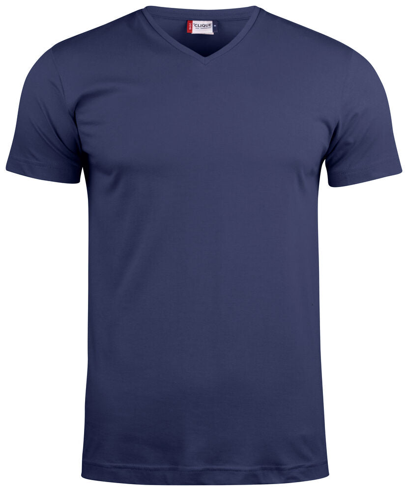 Basic-T V-Neck von Clique – White