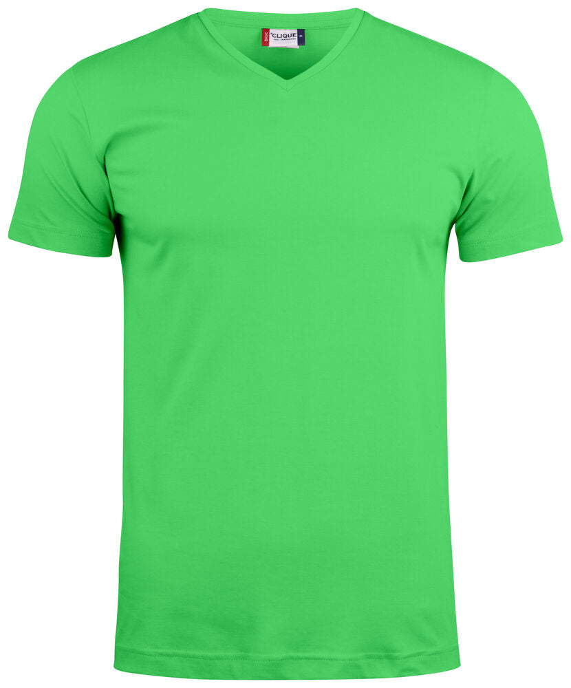 Basic-T V-Neck von Clique – White