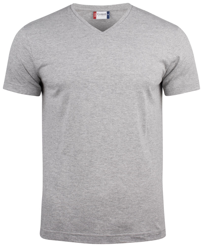 Basic-T V-Neck von Clique – White