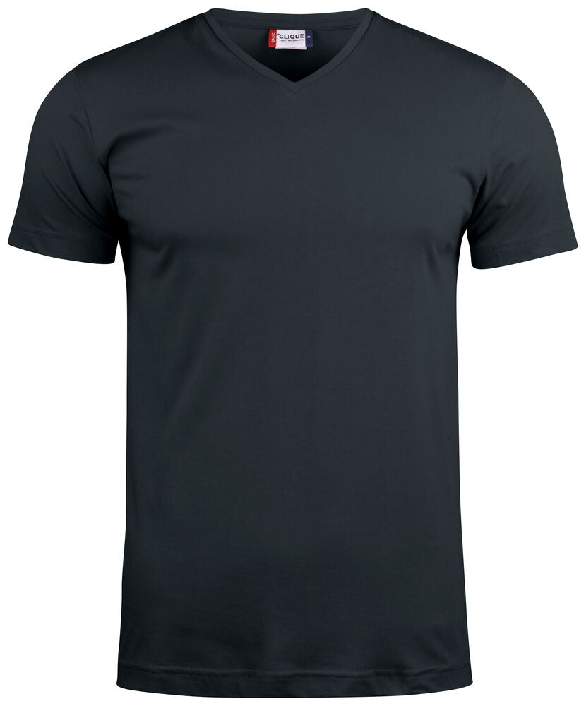 Basic-T V-Neck von Clique – White