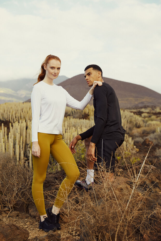 Basic Active-T L/S Women von Clique – White
