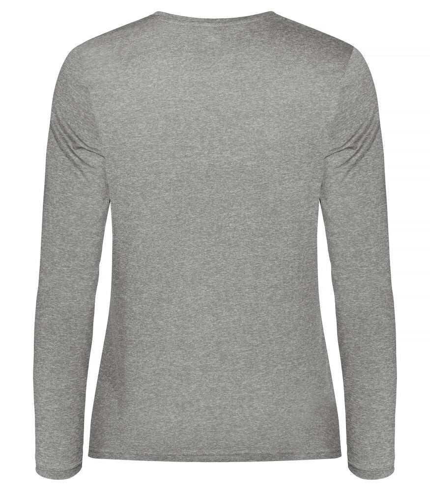 Basic Active-T L/S Women von Clique – White