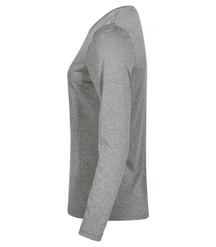 Basic Active-T L/S Women von Clique – White