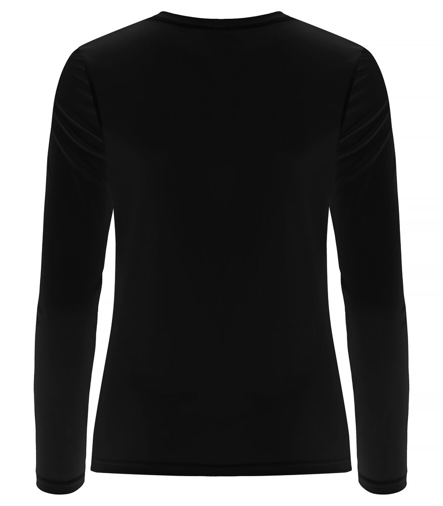 Basic Active-T L/S Women von Clique – White