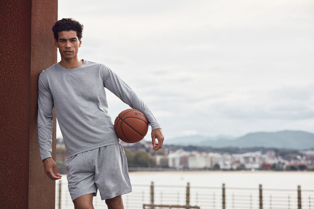 Basic Active Shorts von Clique – White