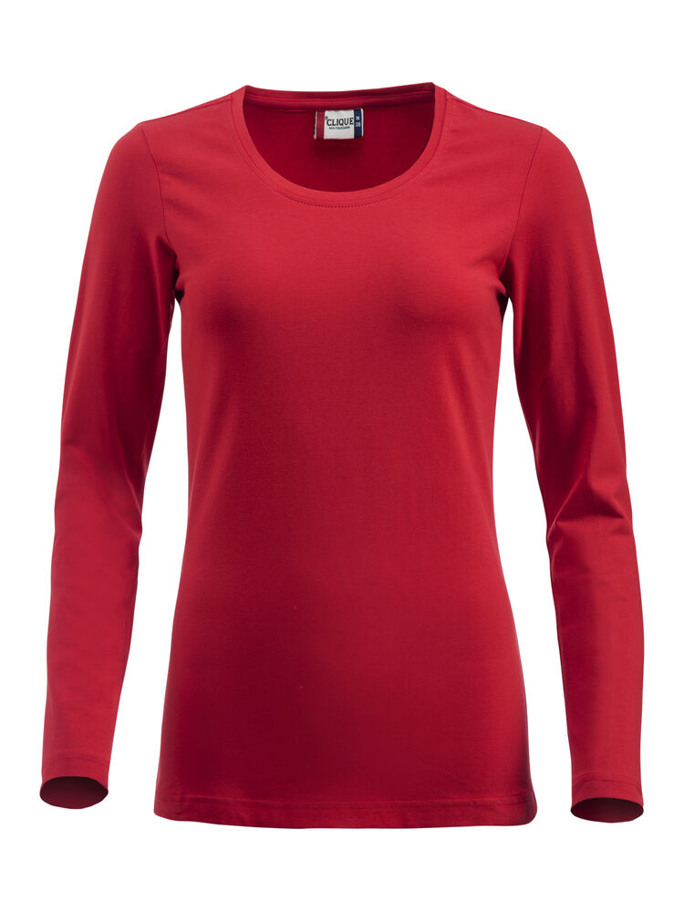Carolina L/S von Clique – White
