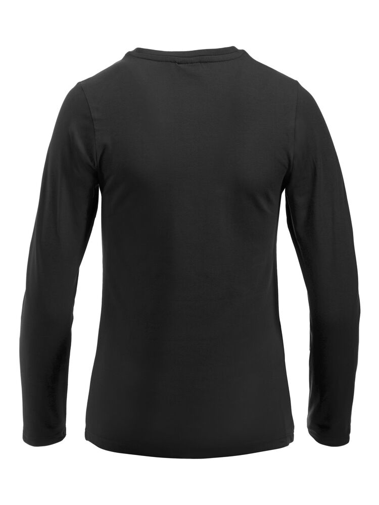 Carolina L/S von Clique – White