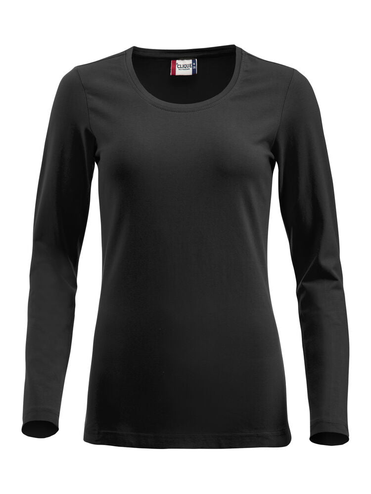 Carolina L/S von Clique – White