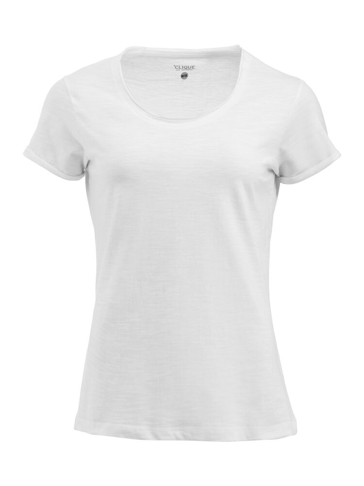Derby-T Women von Clique – Stone White