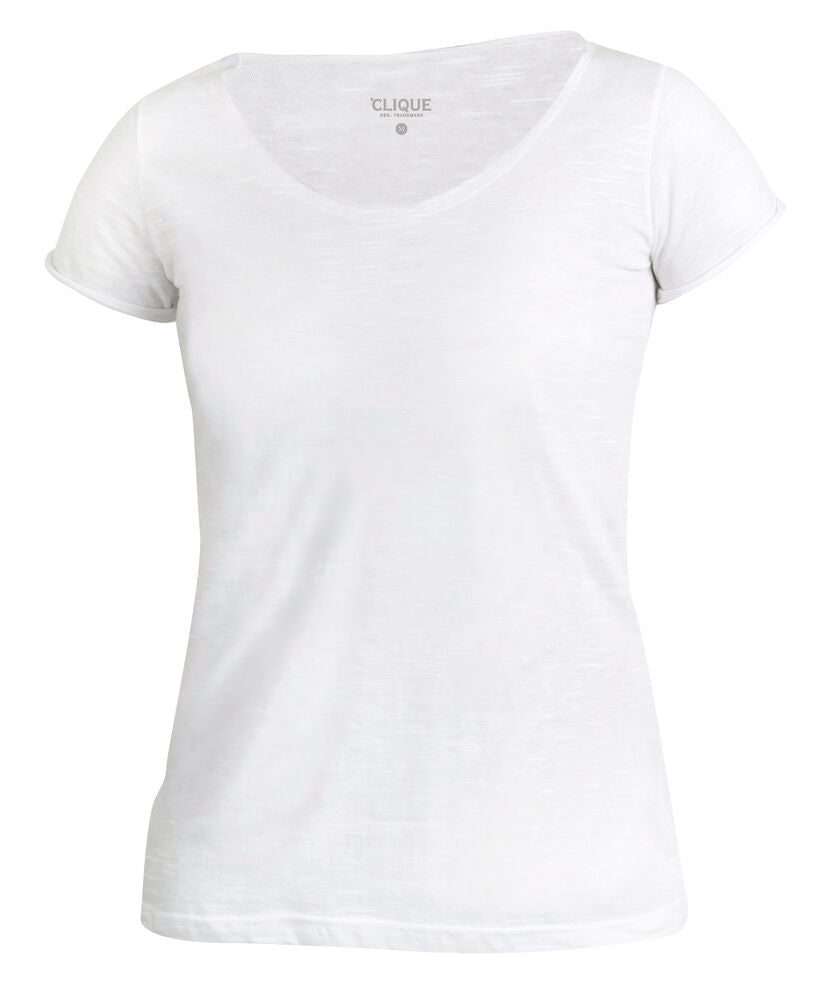 Derby-T Women von Clique – Stone White