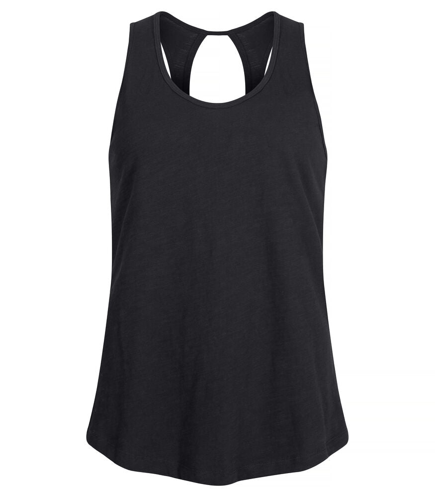 Slub Tanktop Women von Clique – White