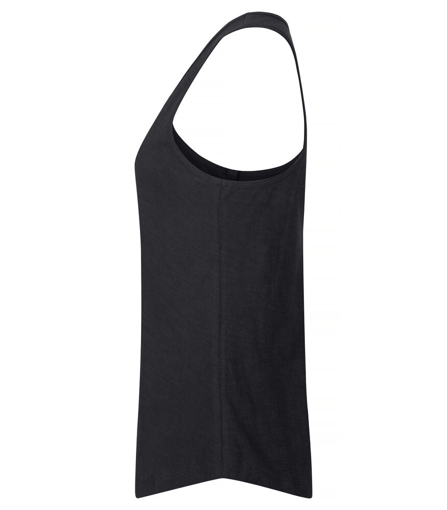 Slub Tanktop Women von Clique – White