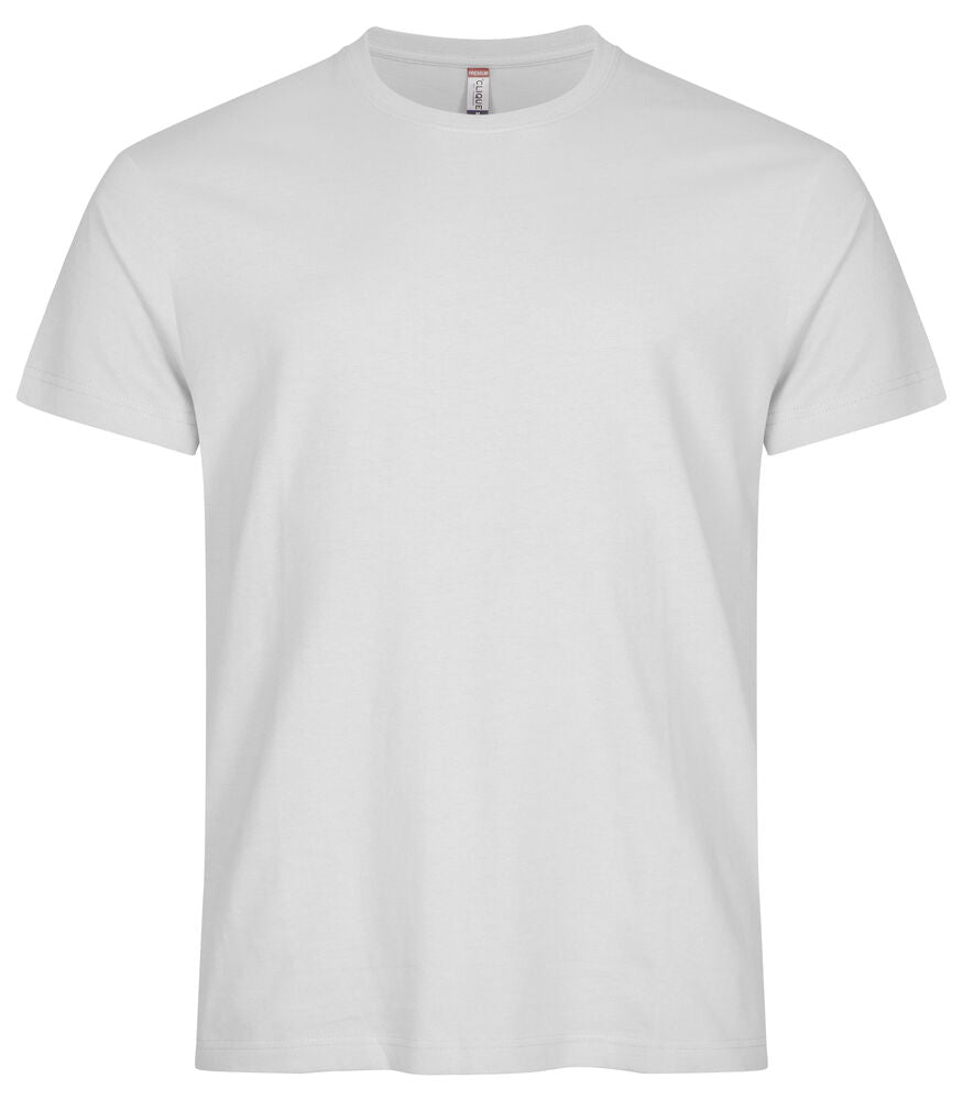 Premium Long-T von Clique – White