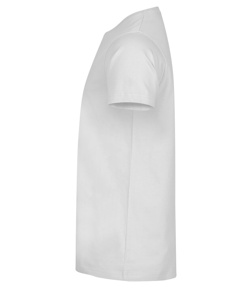 Premium Long-T von Clique – White