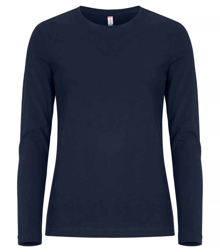Premium Fashion-T L/S Women von Clique – White