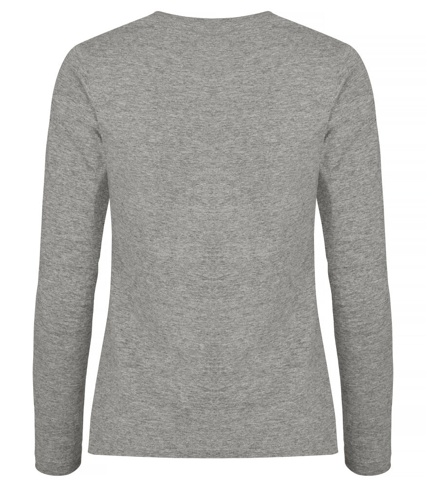 Premium Fashion-T L/S Women von Clique – White