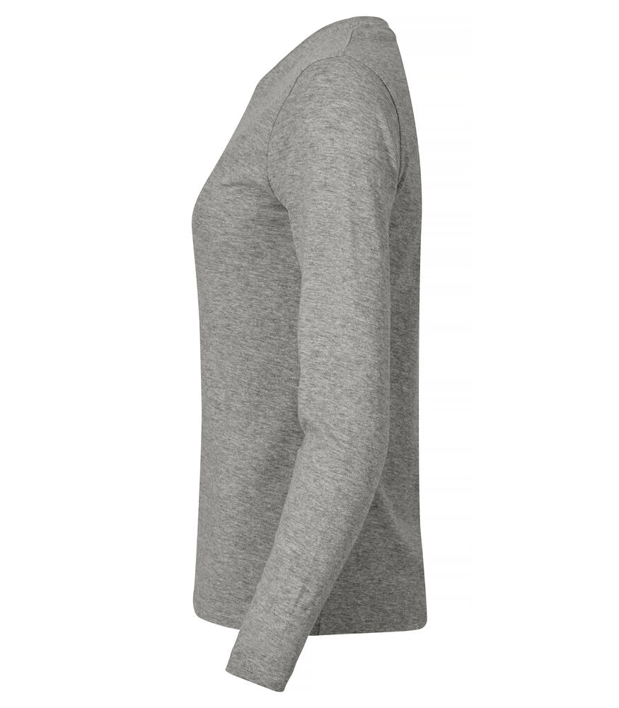 Premium Fashion-T L/S Women von Clique – White