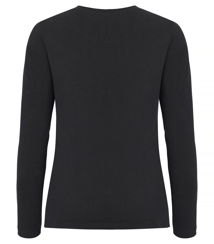 Premium Fashion-T L/S Women von Clique – White