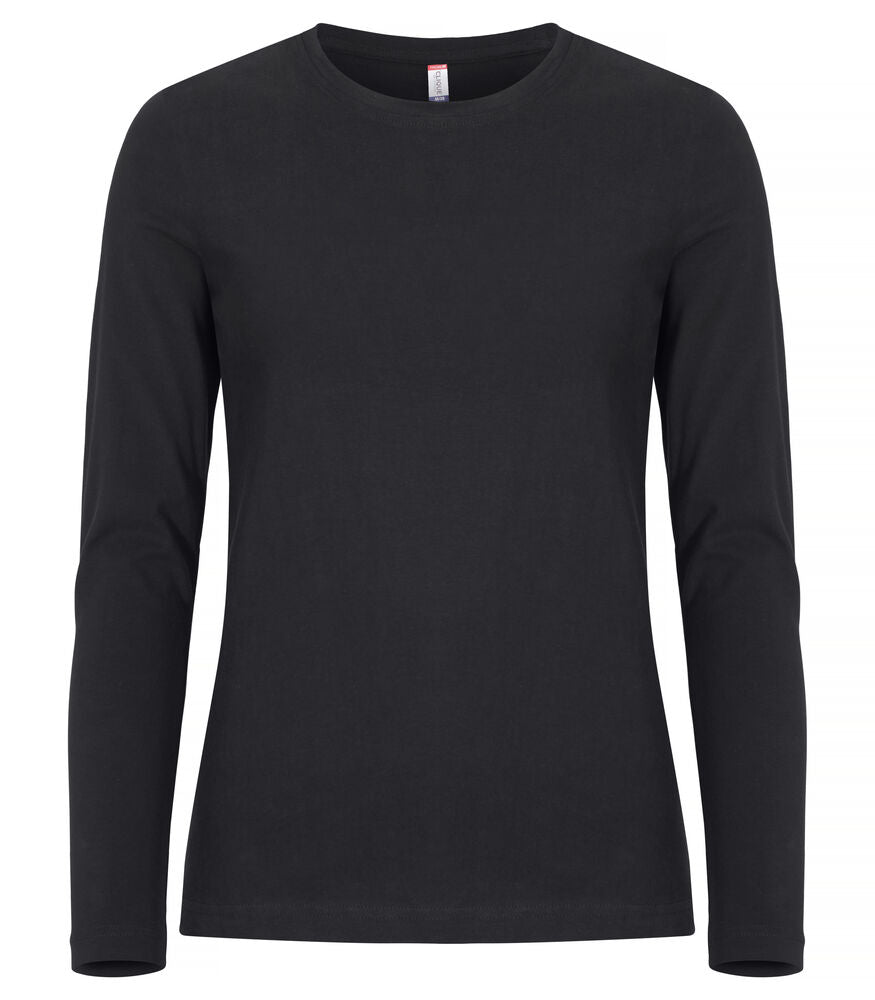 Premium Fashion-T L/S Women von Clique – White