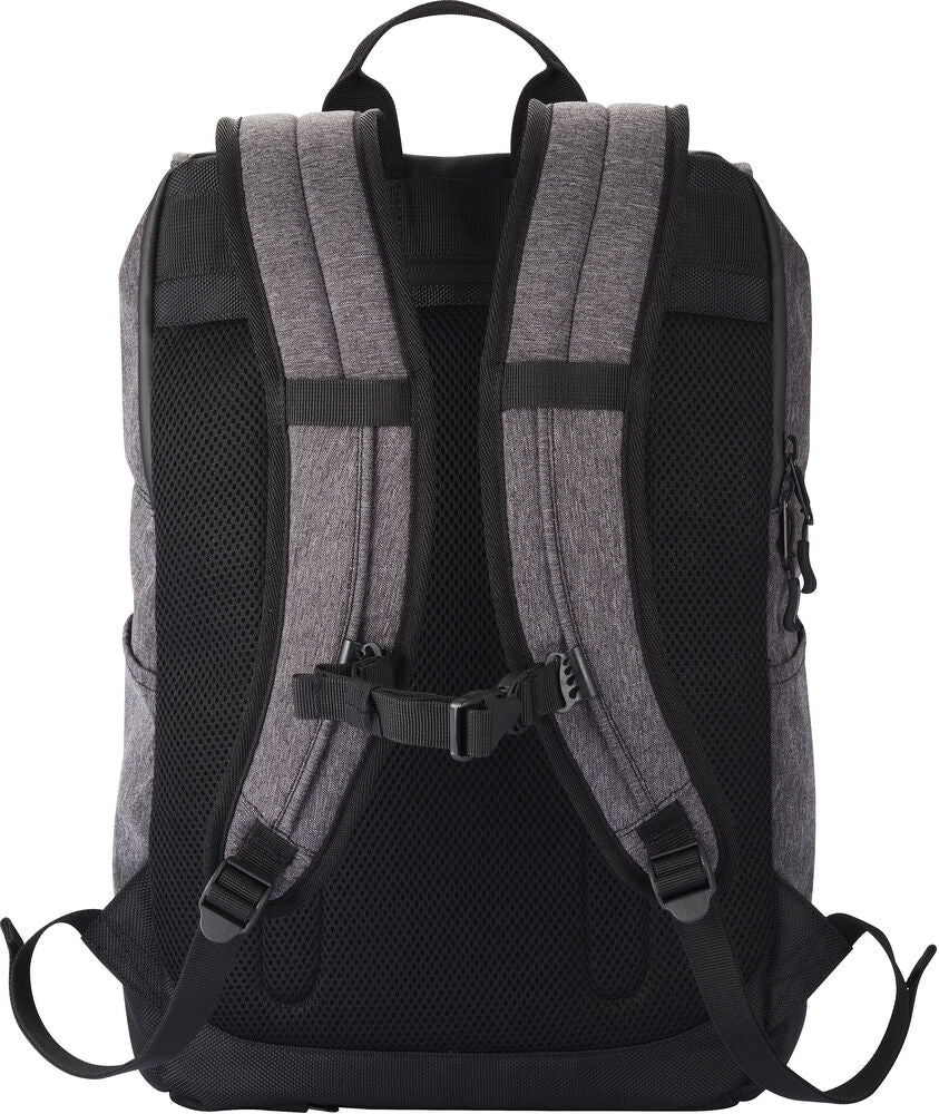 Roll-Up Backpack von Clique – Anthracite Melange