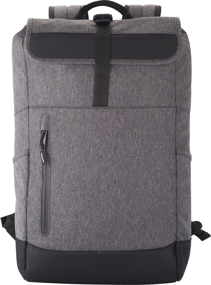 Roll-Up Backpack von Clique – Anthracite Melange