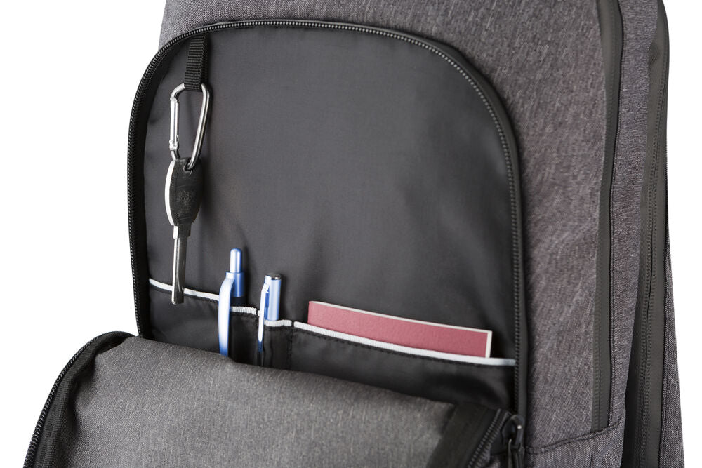 City Backpack von Clique – Anthracite Melange