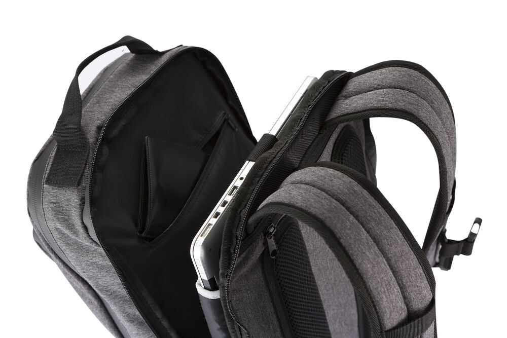 City Backpack von Clique – Anthracite Melange