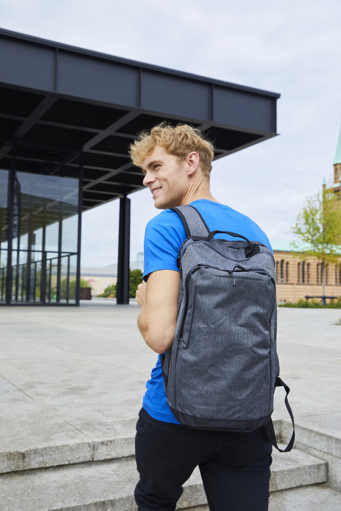 City Backpack von Clique – Anthracite Melange