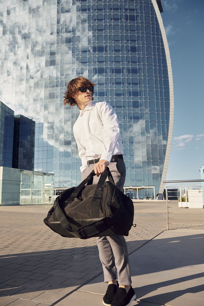 2.0 Travel Bag Medium von Clique – Black