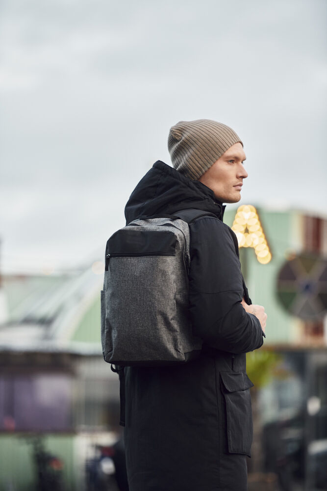 Melange Daypack von Clique – Grey Melange