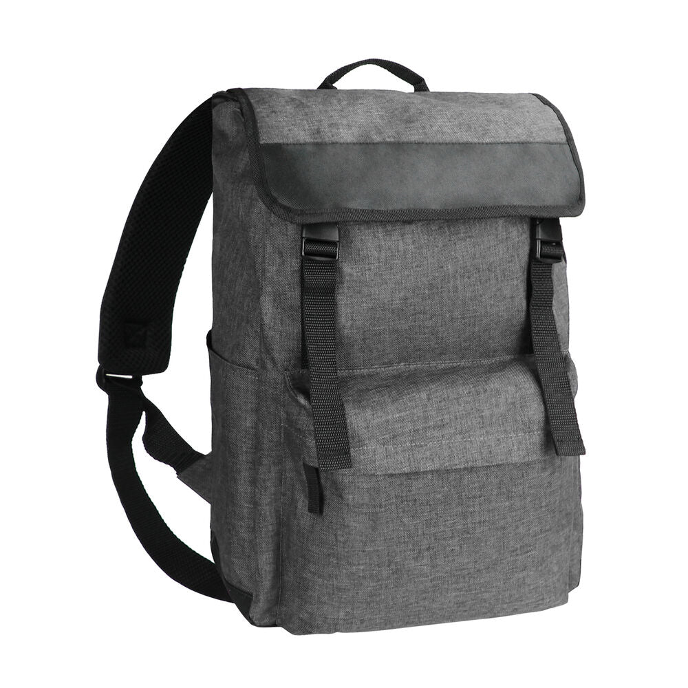Melange Backpack von Clique – Grey Melange