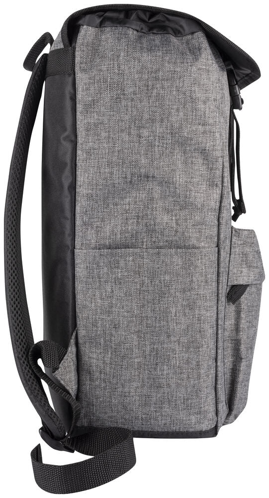 Melange Backpack von Clique – Grey Melange