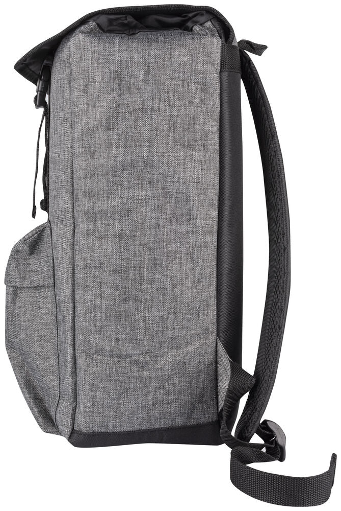 Melange Backpack von Clique – Grey Melange