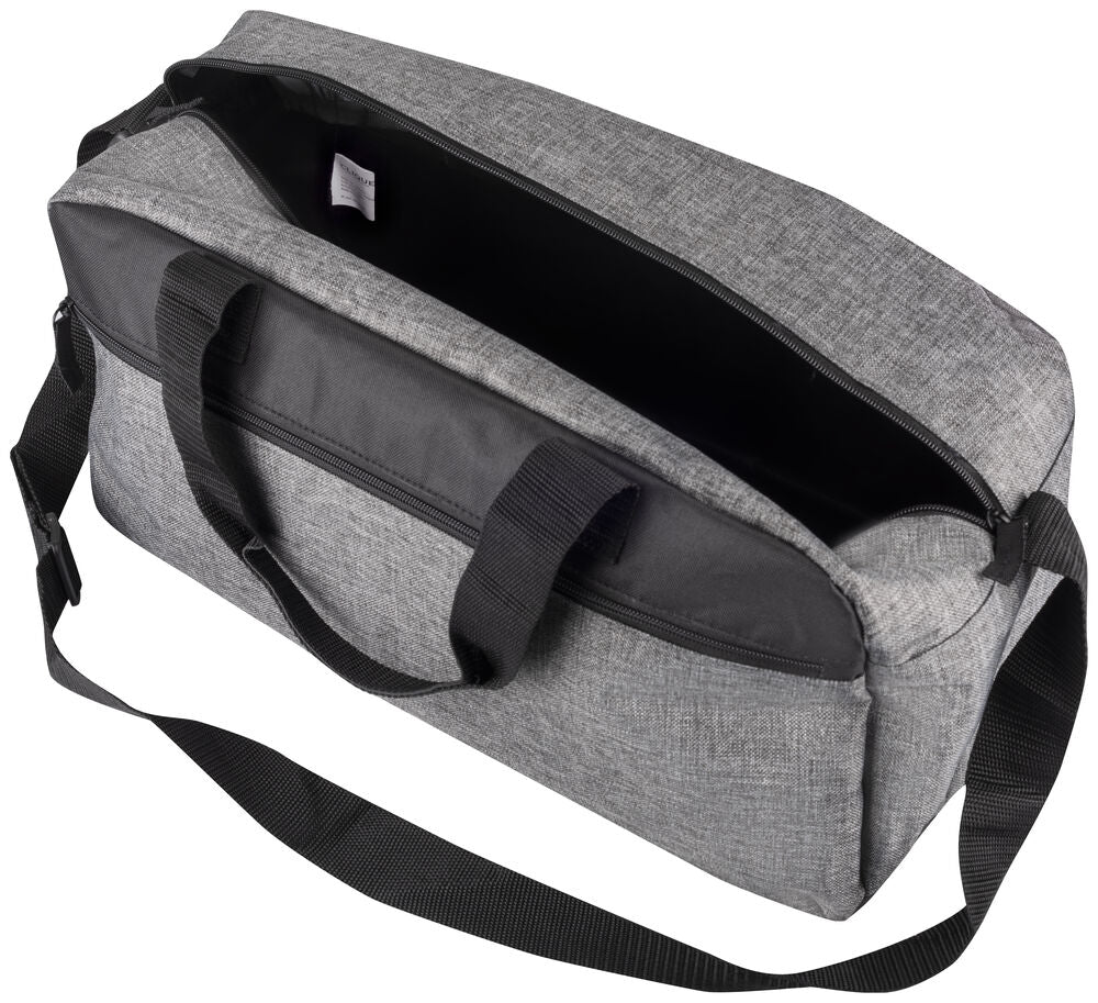 Melange Travel Bag von Clique – Grey Melange