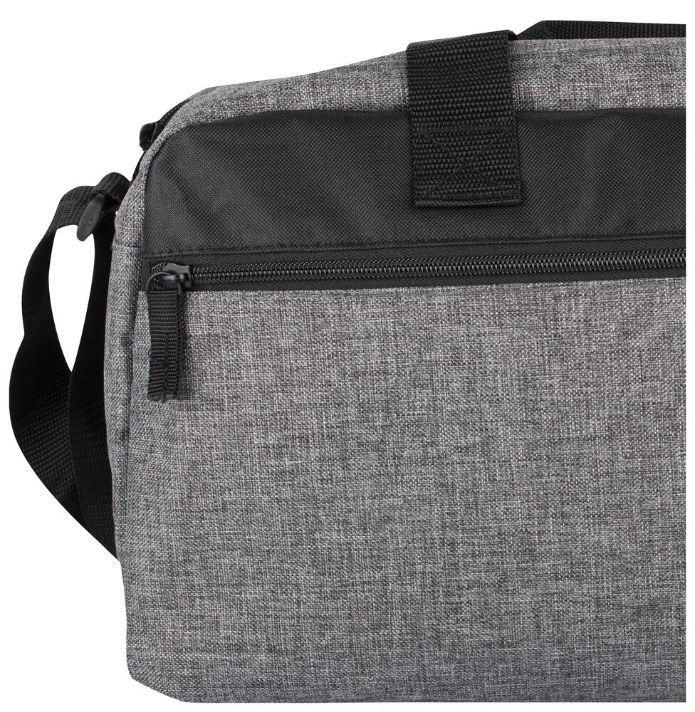 Melange Travel Bag von Clique – Grey Melange