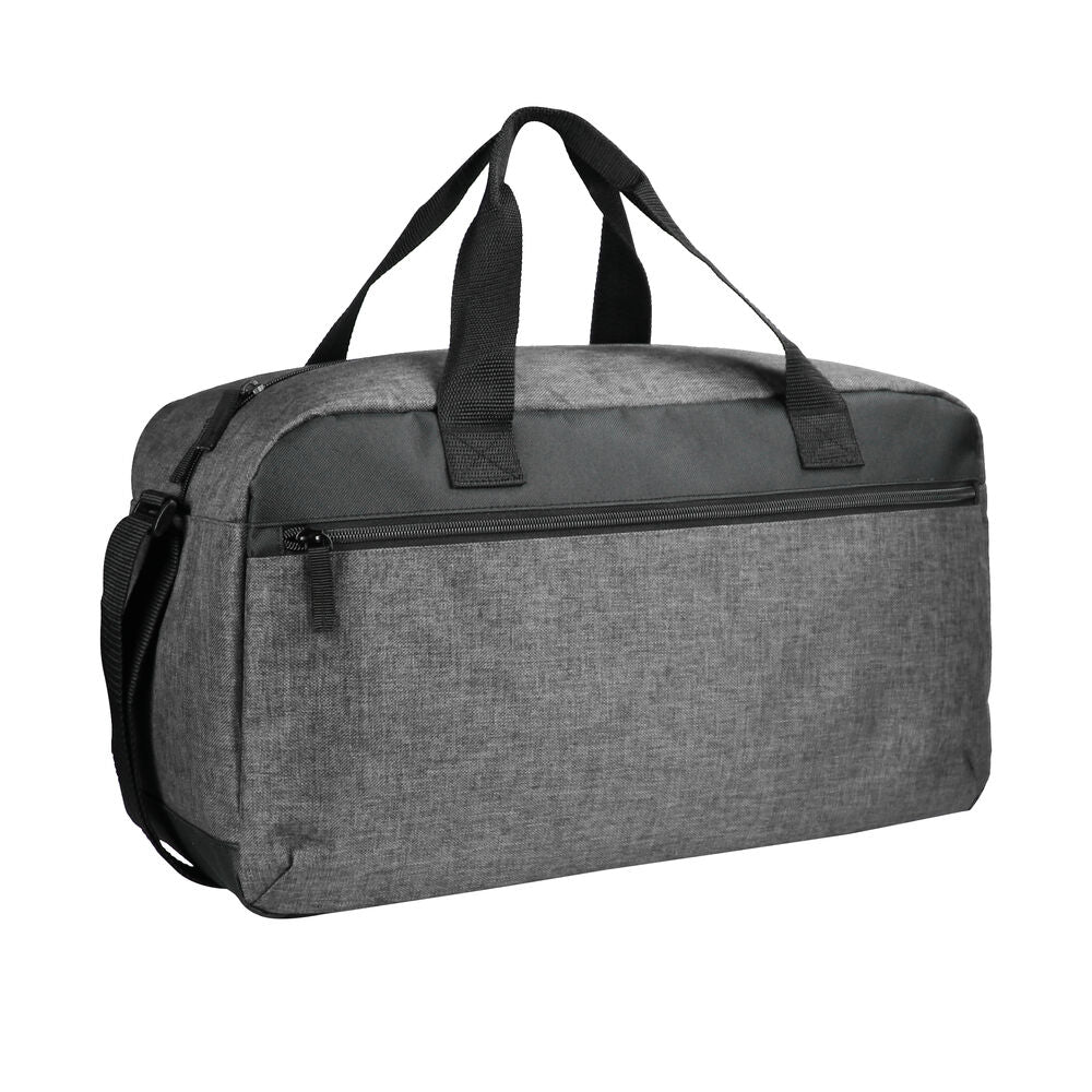 Melange Travel Bag von Clique – Grey Melange